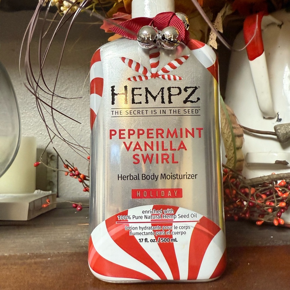 Hempz Holiday Peppermint Vanilla Herbal Moisturizer